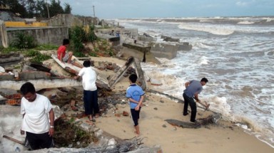  Bà Rịa - Vũng Tàu:Triển khai các giải pháp chống xói, lở bờ biển