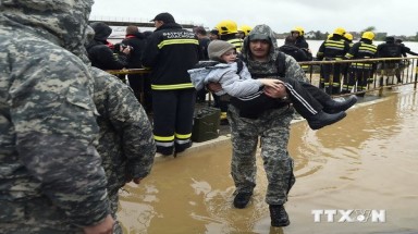  14 người thiệt mạng do lũ lụt hoành hành tại Bosnia và Serbia