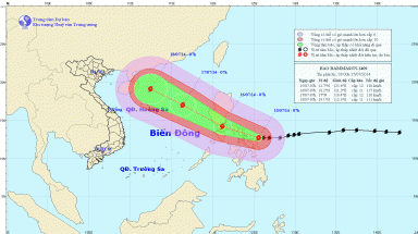  Tin mới về bão gần Biển Đông