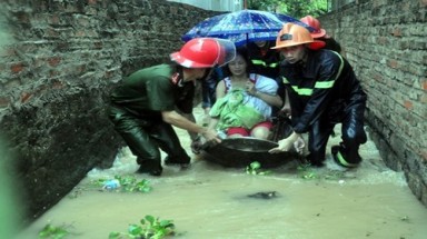 Dù nằm ven biển nhưng Quảng Ninh vẫn bị lũ lụt