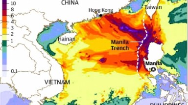   Nguy cơ sóng thần lớn ở biển Đông