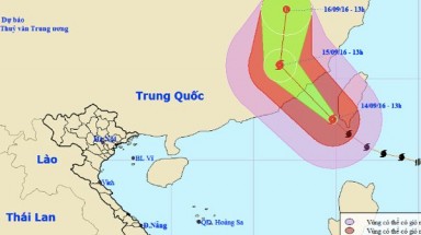  Siêu bão Meranti vào biển Đông, thành bão số 5